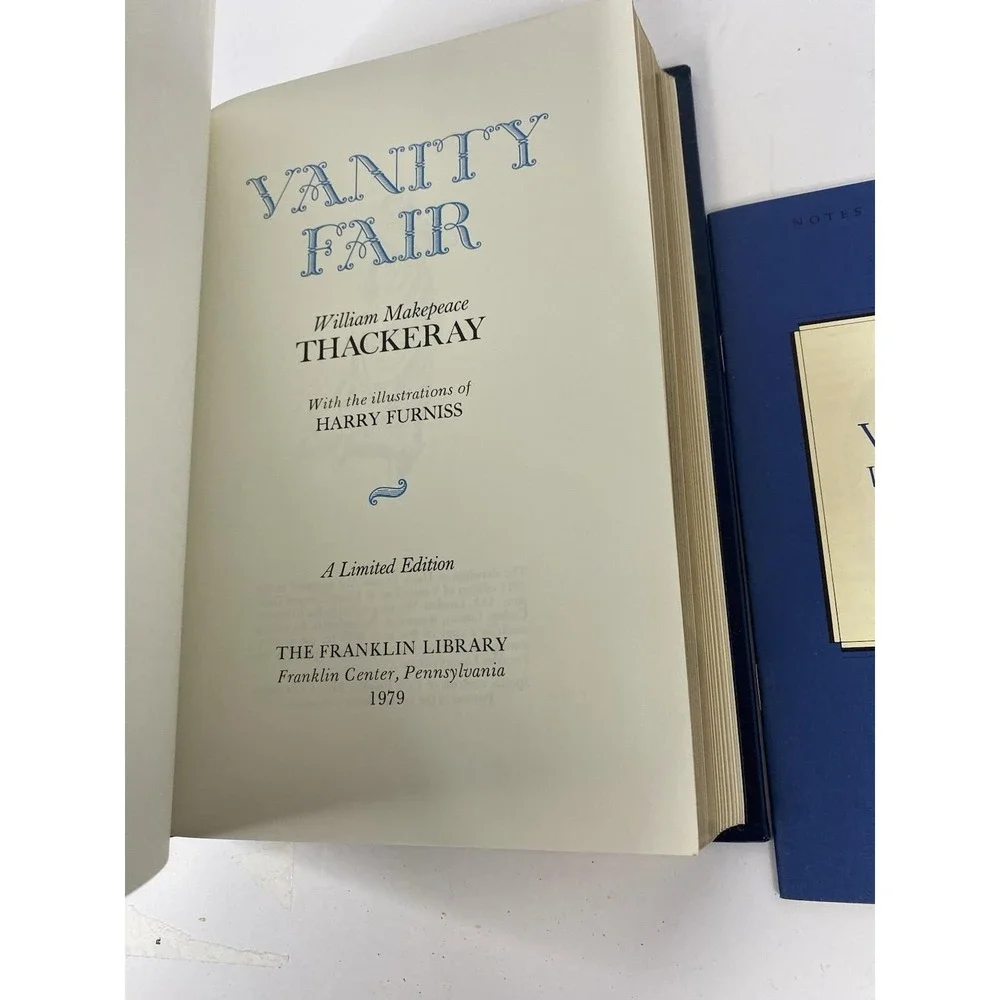 Franklin Library Vanity Fair William Makepeace‎ Thackeray Best-Loved Books